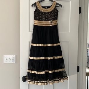 Girl’s Wedding Party Bollywood Indian Designer Gown Dress